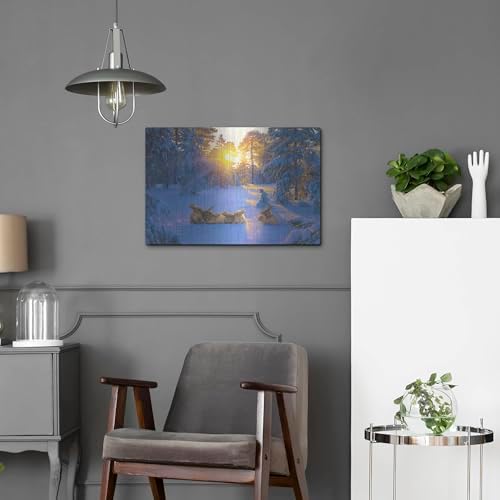 Fluffy Friends Metal Wall Art 24x16
