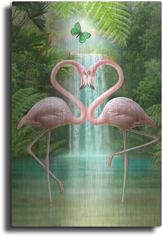 Lovers Metal Wall Art by Dan Craig 24x36