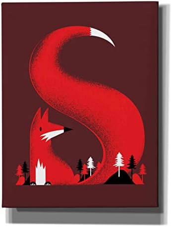 Epic Graffiti S Like a Fox Giclee Canvas Wall Art 26x34
