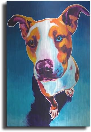 Pit Bull - Bentley Metal Wall Art 16x24