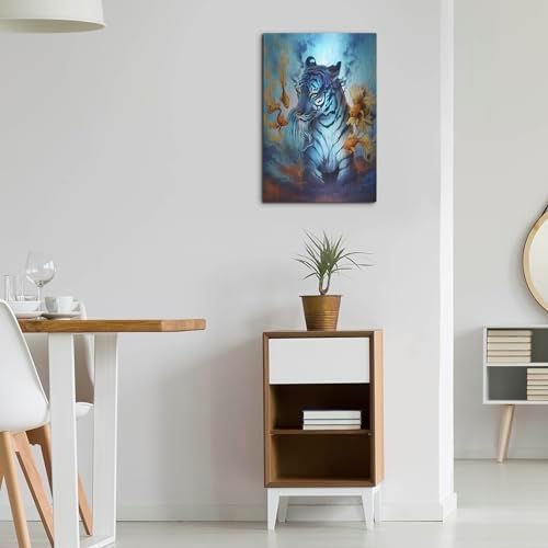 Tiger Fish Metal Wall Art by JoJoesArt 16x24