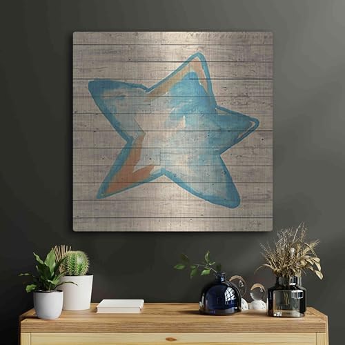 A Starfish Wish Metal Wall Art 24x24