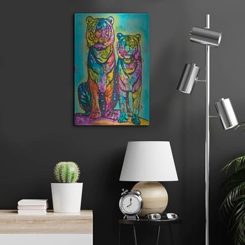 Aminal Bebees - Los Tigres Metal Wall Art 16x24
