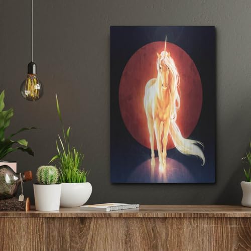 Last Unicorn Metal Wall Art 12x16