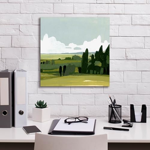 Epic Graffiti Verdant Summer 2 Canvas Wall Art 18x18