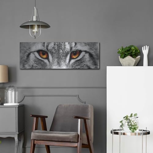 Lynx 2 Metal Wall Art by Photoinc Studio 36x12