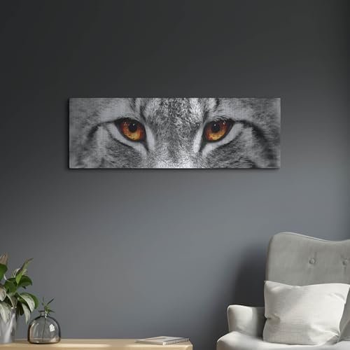 Lynx 2 Metal Wall Art by Photoinc Studio 36x12