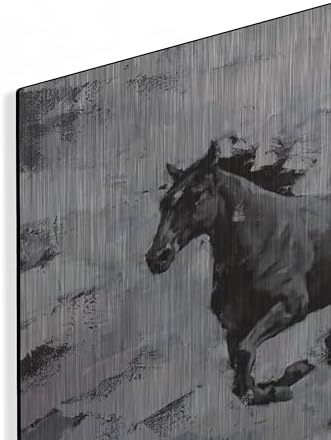 Gallop Metal Wall Art by Alexander Gunin 24x12