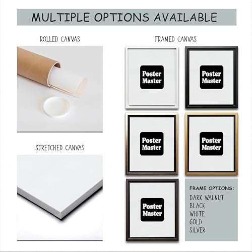 Poster Master 3-Piece Canvas Art Set - Luxury Print for Home and Office