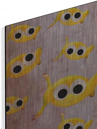 Goin Bananas Metal Wall Art 16x24