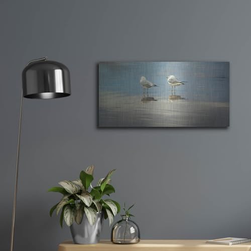 Silent They Wait Metal Wall Art 24x12 by Eunika Rogers
