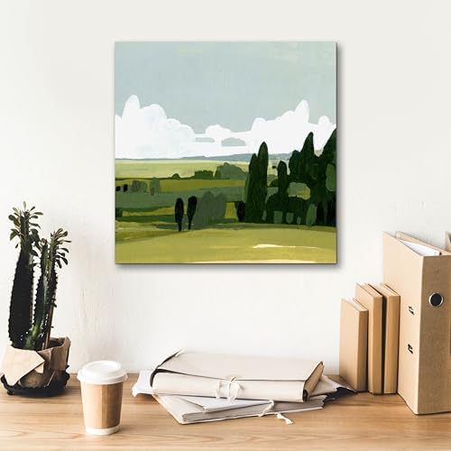 Epic Graffiti Verdant Summer 2 Canvas Wall Art 18x18