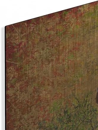Giraffe In Gold2 Metal Wall Art 24x16
