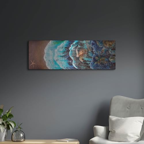 Luxe Metal Art Log Jammin Wall Art 36x12