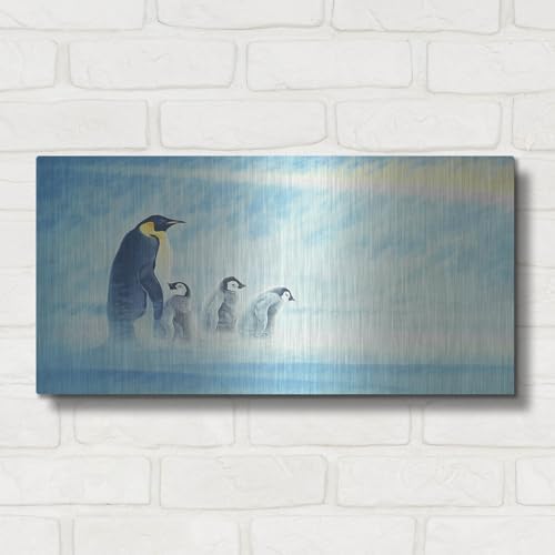 Arctic Home Metal Wall Art 24x12