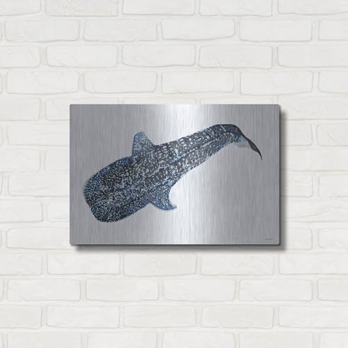 Shark Whale 2 Metal Wall Art 24x16