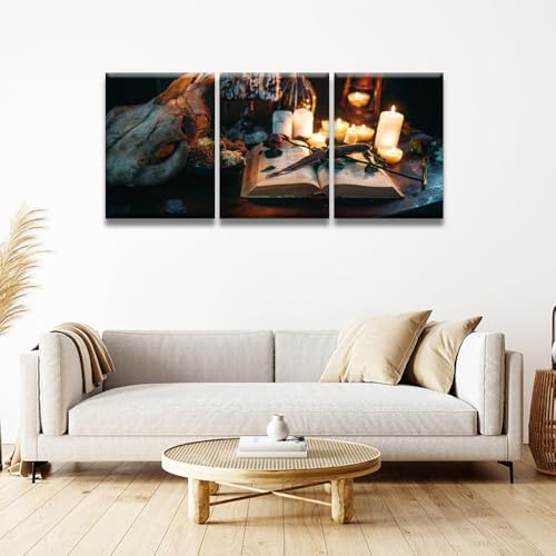 LSIUHWUWI 3 Panels Canvas Print Art Set