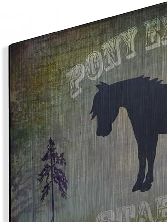 Country Horse I Metal Wall Art by Lightbox Journal