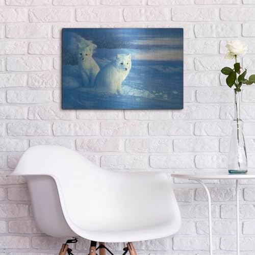 Pensive Eye Metal Wall Art 24x16