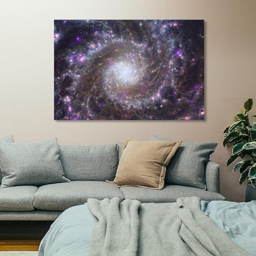 James Webb Space Telescope Poster 16x24 Inch Canvas Wall Art