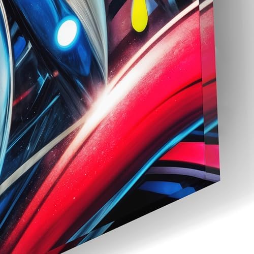 Epic Art Bald Eagle Abstract Wall Art 12x12