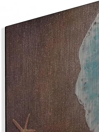 Luxe Metal Art Log Jammin Wall Art 36x12