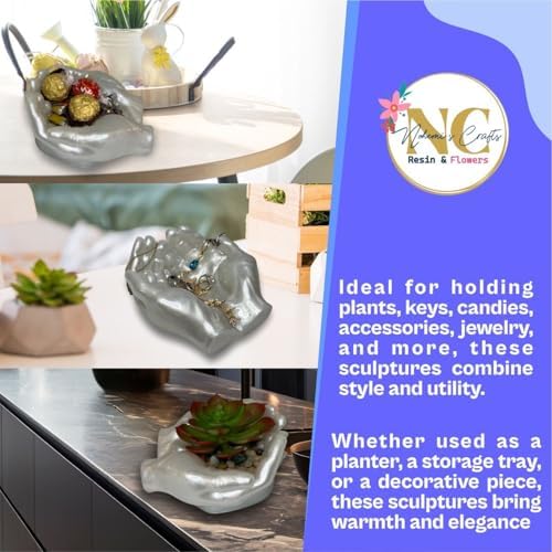 Decor Hand Sculpture Resin Boho Hands for Home Decor