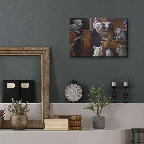 Eyewitness Metal Wall Art by Lucia Heffernan 16x12