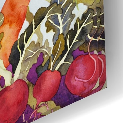 Epic Art Rabbit with Carrots Acrylic Wall Art