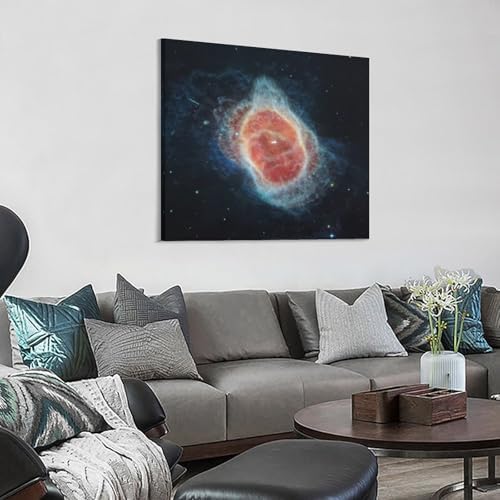 James Webb Space Telescope Poster Canvas Wall Art 24x24inch Framed Unframed