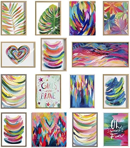 Kate and Laurel Sylvie Hanukkah Framed Canvas Wall Art