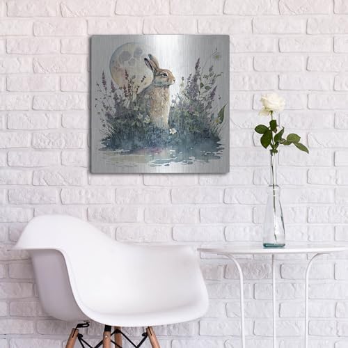 After A Shower Of Rain Metal Wall Art 24x24