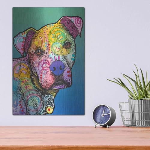 Zeus Custom-004 Metal Wall Art by Dean Russo 12x16