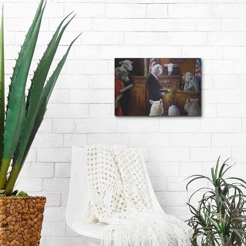 Eyewitness Metal Wall Art by Lucia Heffernan 16x12