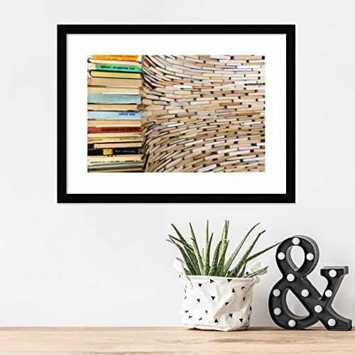 Amanti Art Framed Wall Art 16x21 Book Sculpture Print