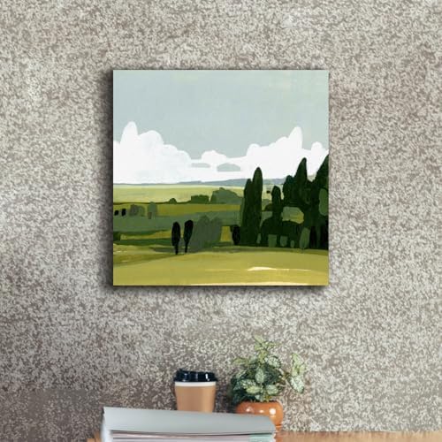 Epic Graffiti Verdant Summer 2 Canvas Wall Art 18x18
