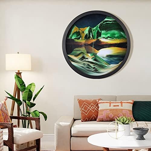 JZWLW 3D Deep Sea Sand Art Wall Decor 173 Inch
