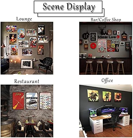 Haunted Mansion Vintage Metal Sign Poster 12x8 Inches