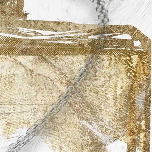 2 Pieces Vintage Perfume Bottle Gold Canvas Wall Art