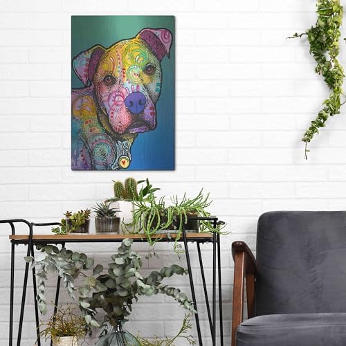 Zeus Custom-004 Metal Wall Art by Dean Russo 12x16