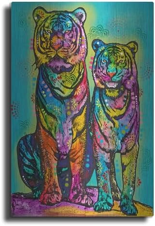 Aminal Bebees - Los Tigres Metal Wall Art 16x24