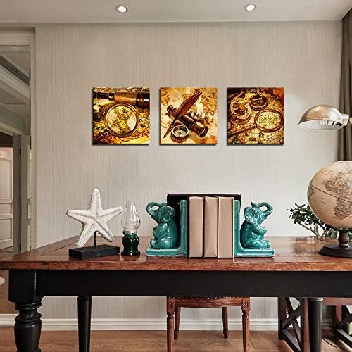 Biuteawal Vintage Canvas Wall Art Prints