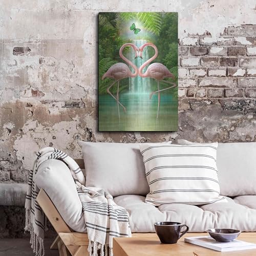 Lovers Metal Wall Art by Dan Craig 24x36