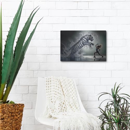 Fight Metal Wall Art by Rey Klimt 16x12