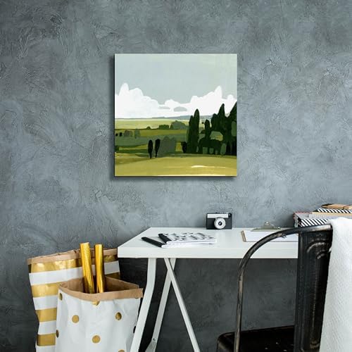 Epic Graffiti Verdant Summer 2 Canvas Wall Art 18x18