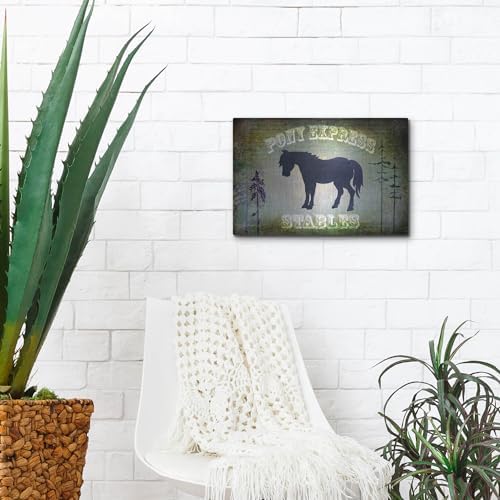 Country Horse I Metal Wall Art by Lightbox Journal