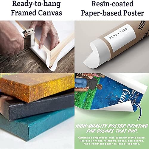 Dear Dad Thank You For Teaching Me To Play Soccer Photo Canvas Frame