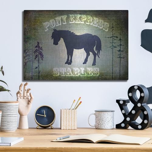 Country Horse I Metal Wall Art by Lightbox Journal
