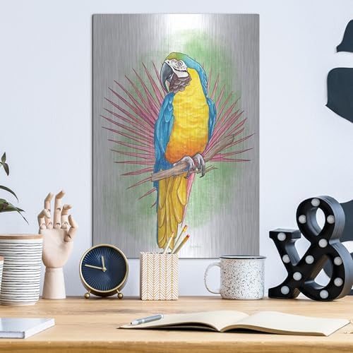 Tropical Flair 1 Metal Wall Art by Mary Urban