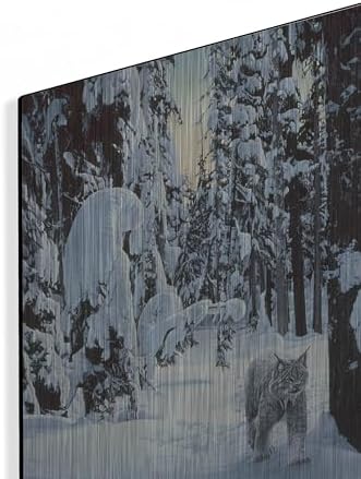 Silent Steps Metal Wall Art by Ron Parker 12x16